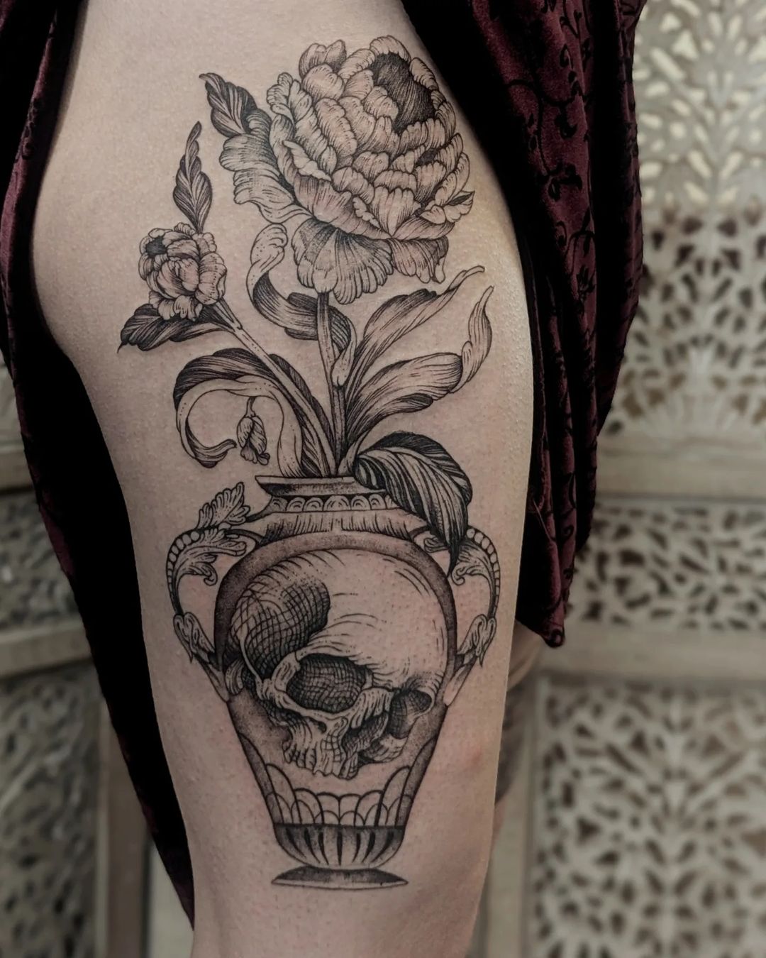 Tatouage par Jehanne Eller . Tatouage Illustration