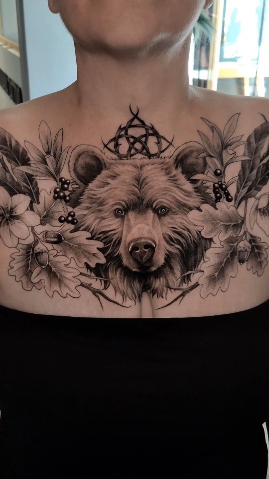 Tatouage par La Belette Bleue