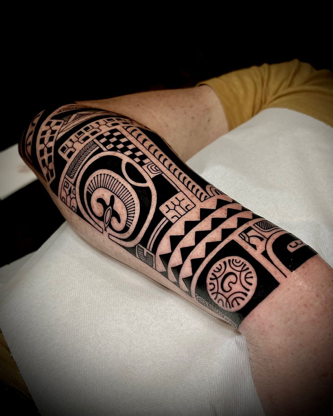Tatouage par Tetiu Huuti Tatoueur Polynesien