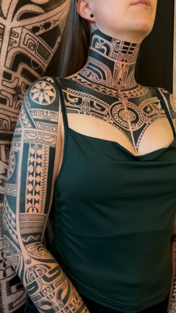 Portfolio de Tetiu Huuti Tatoueur Polynesien