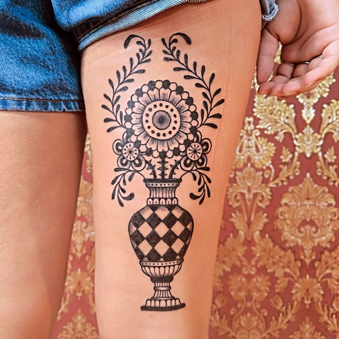 Tatouage par Gitane Maïs