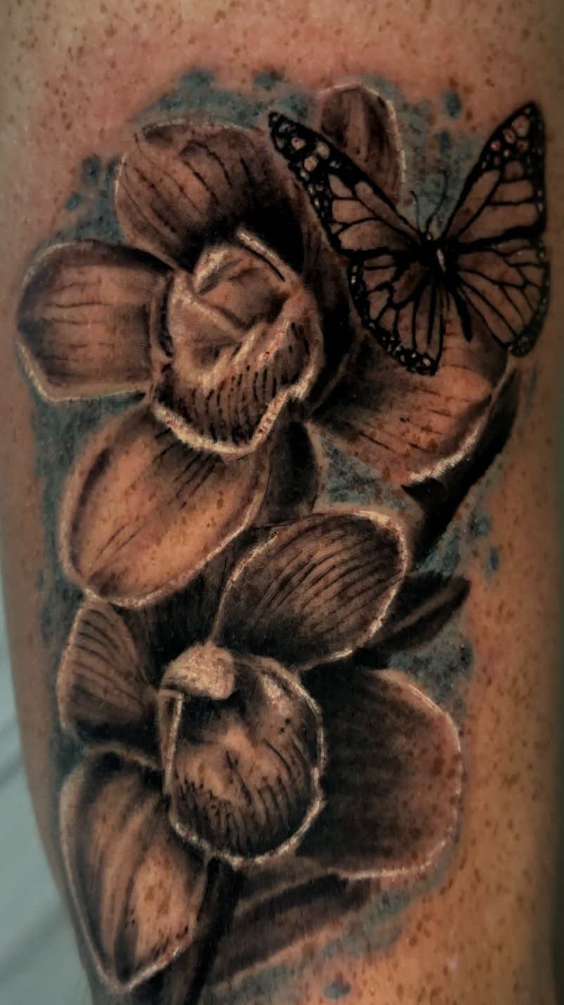 Tatouage par Anthony Larcher