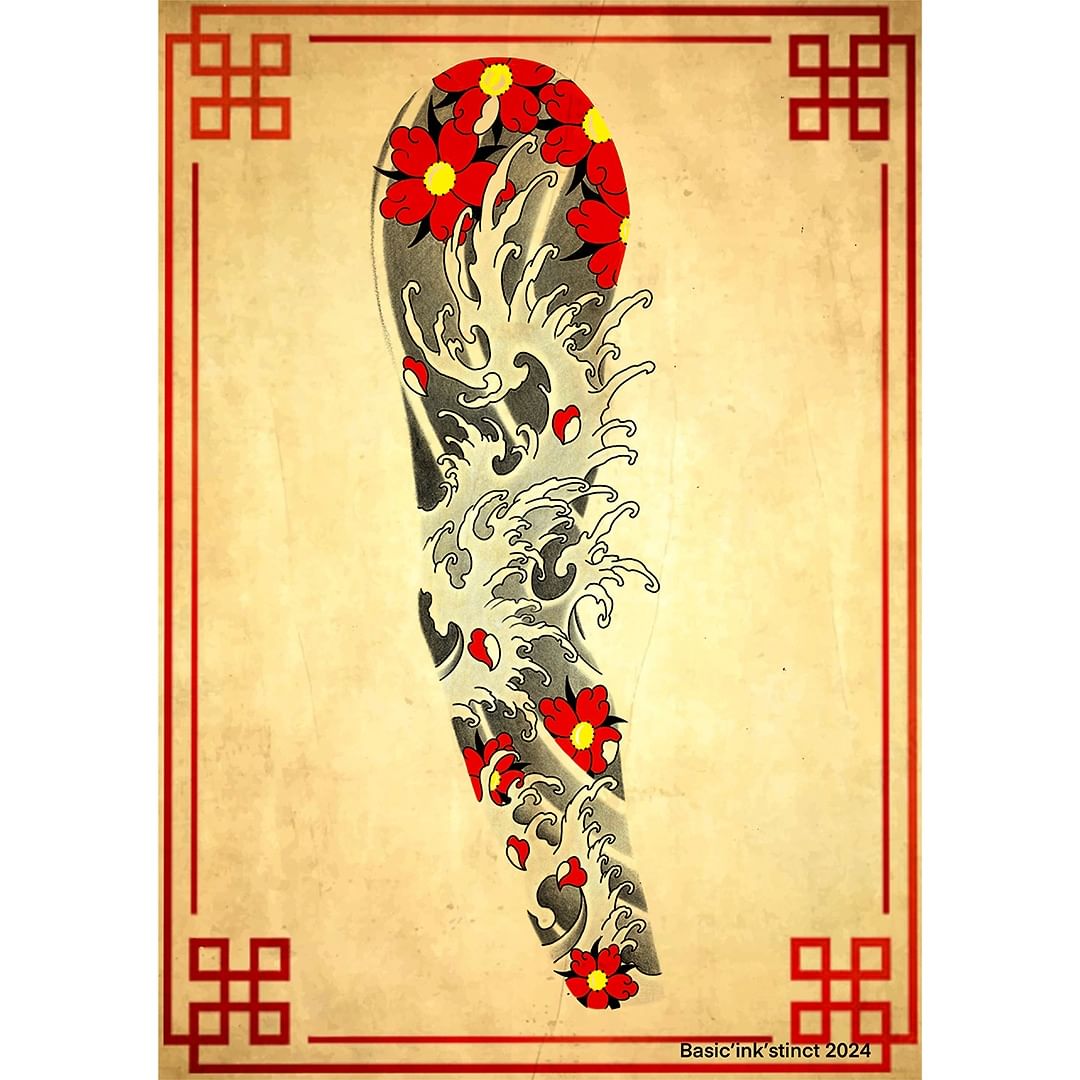 Tatouage par Antoine Japanese Samoa Old School Styles