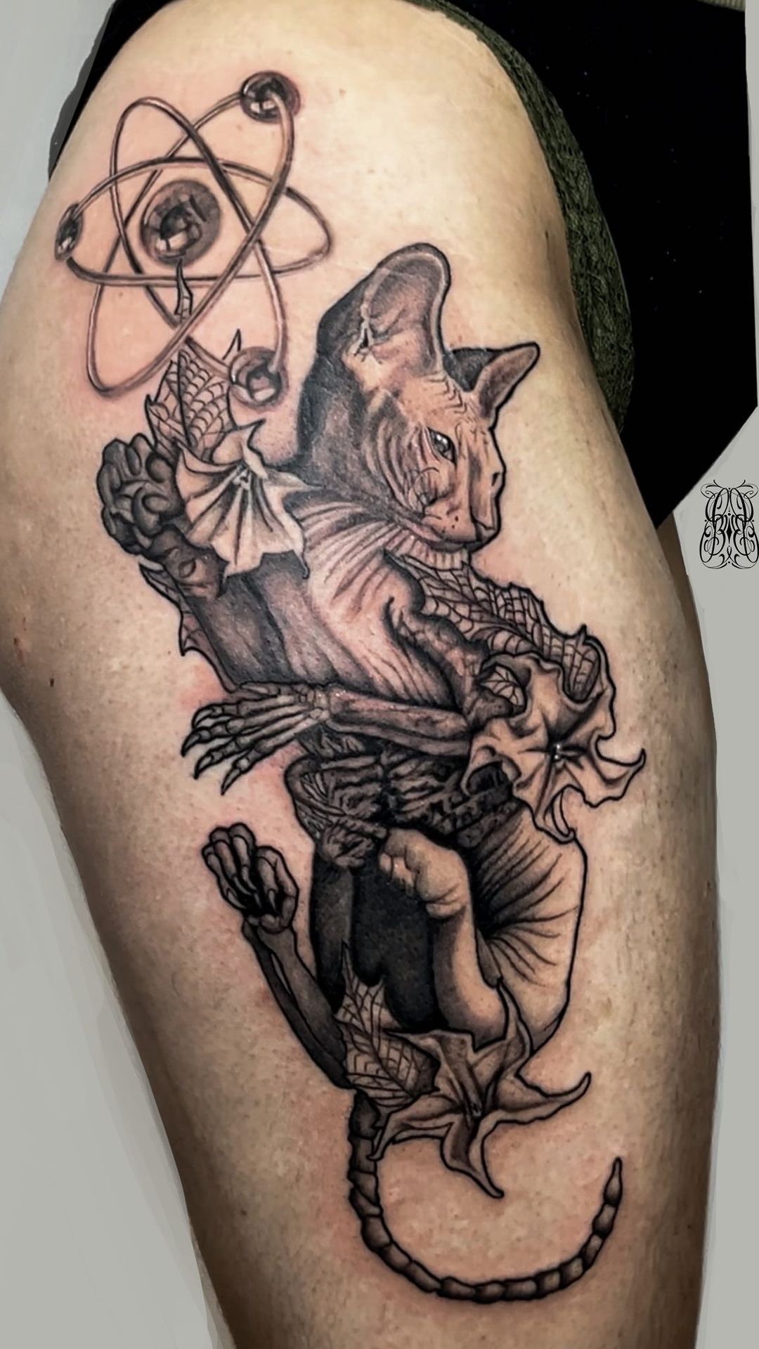 Tatouage par Chloé De Las Heras