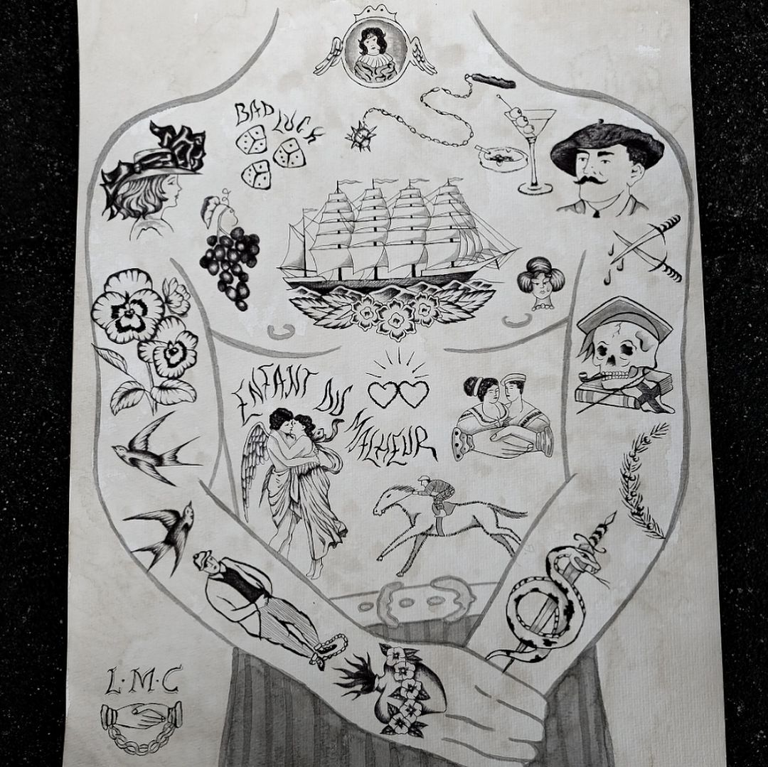 Tatouage par La Main Coupable