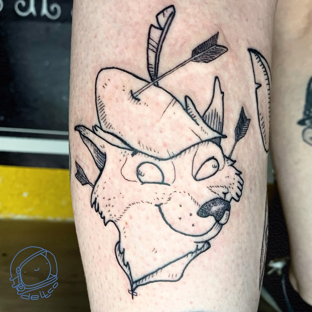Tatouage par Dellco LIGHT SIDE