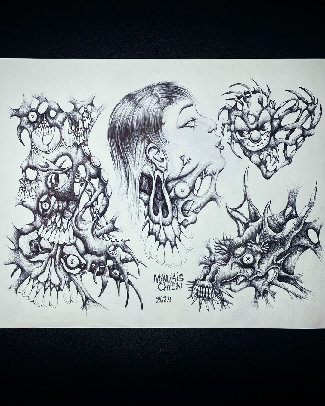 Tatouage par Mauvais Chien