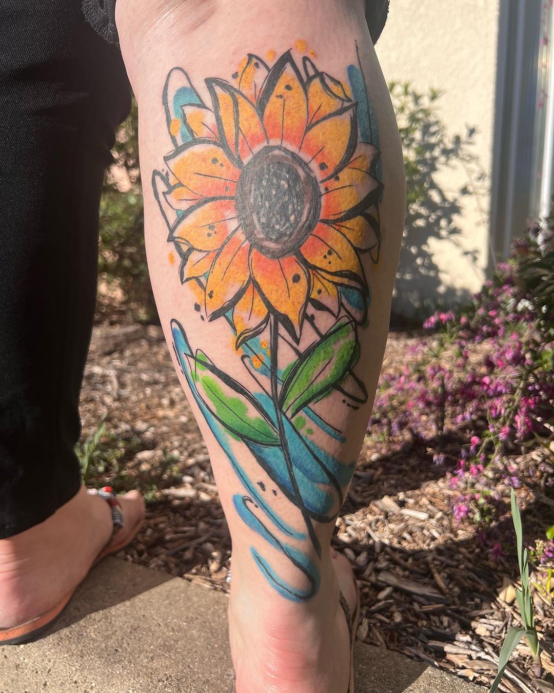 Tatouage par Bee Moon
