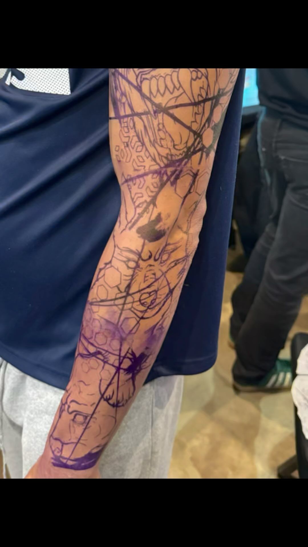 Tatouage par Le Morne Noir