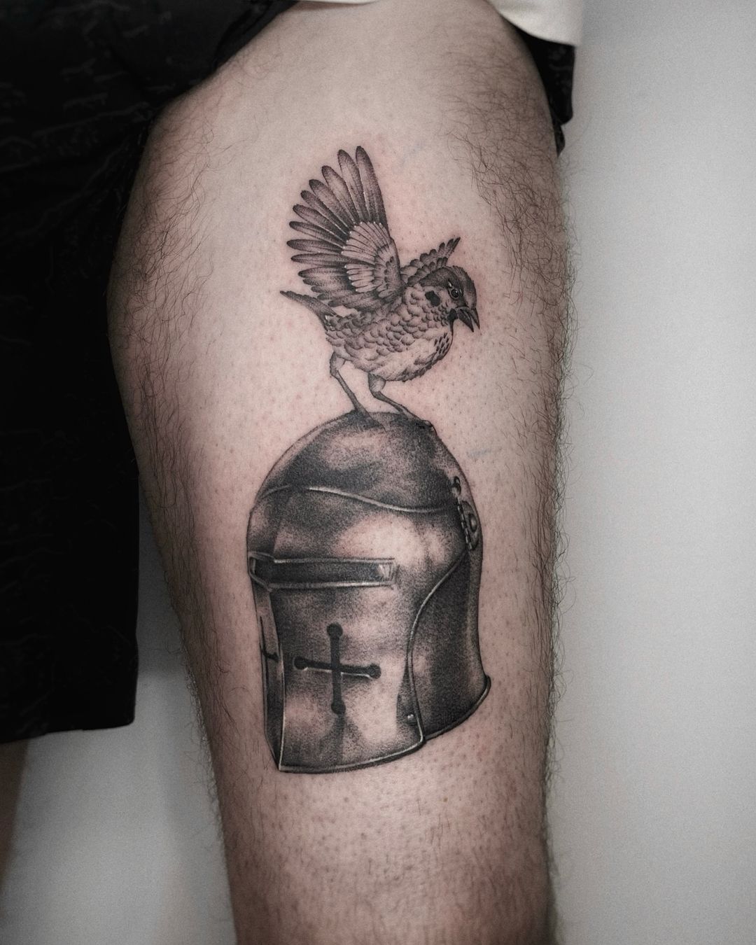 Tatouage par Ugo Messebasse