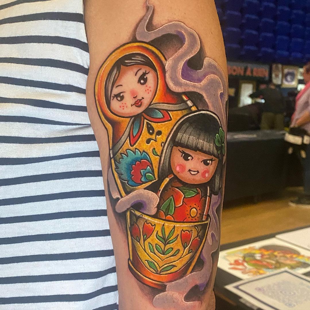 Tatouage par Ash Pé