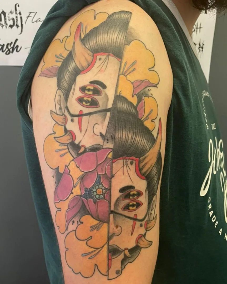 Tatouage par Fabian Tendron