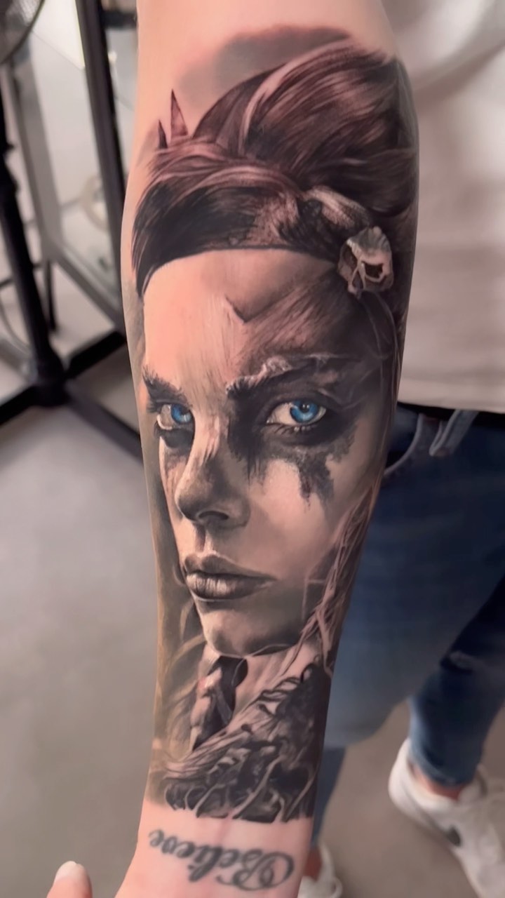 Tatouage par Rémy Quagliarella