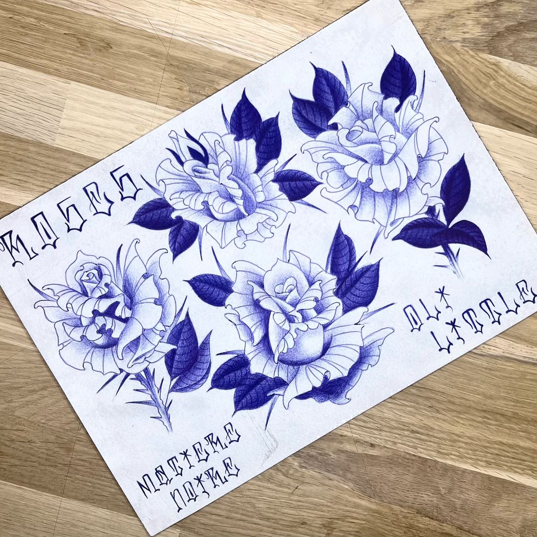 Tatouage par Oli Little