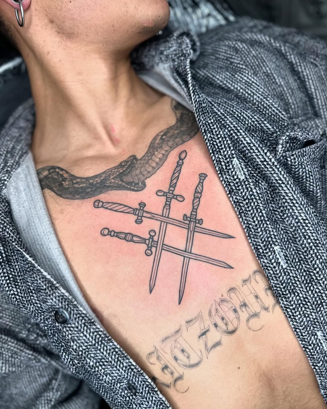 Tatouage par Robin Evennou