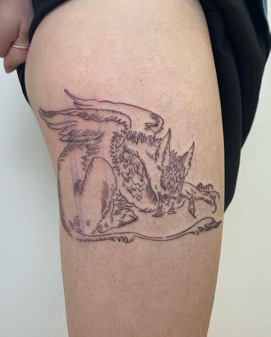 Tatouage par Loraine Grrrêle