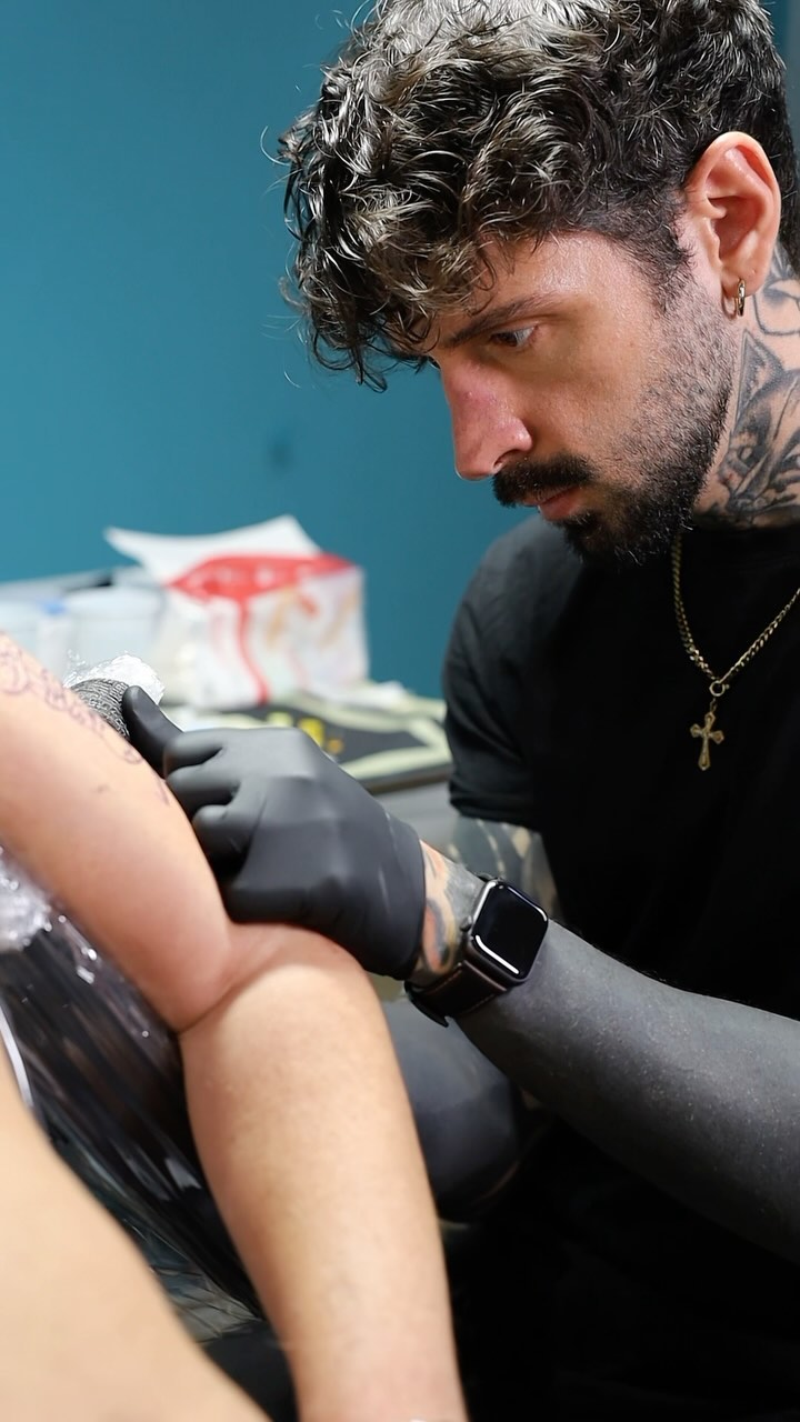 Tatouage par Davide Pascarella