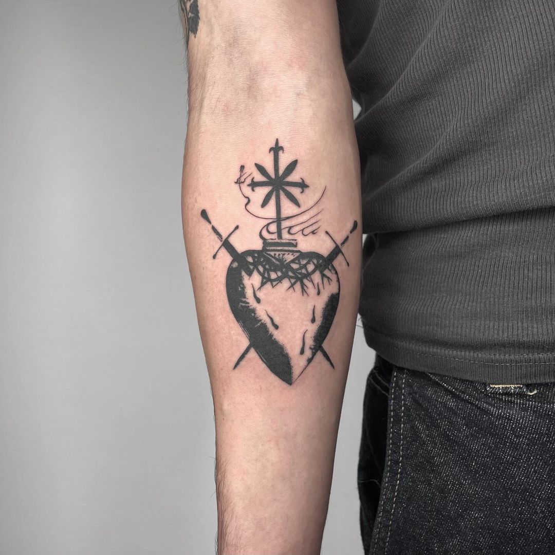 Tatouage par Enter The Dungeon