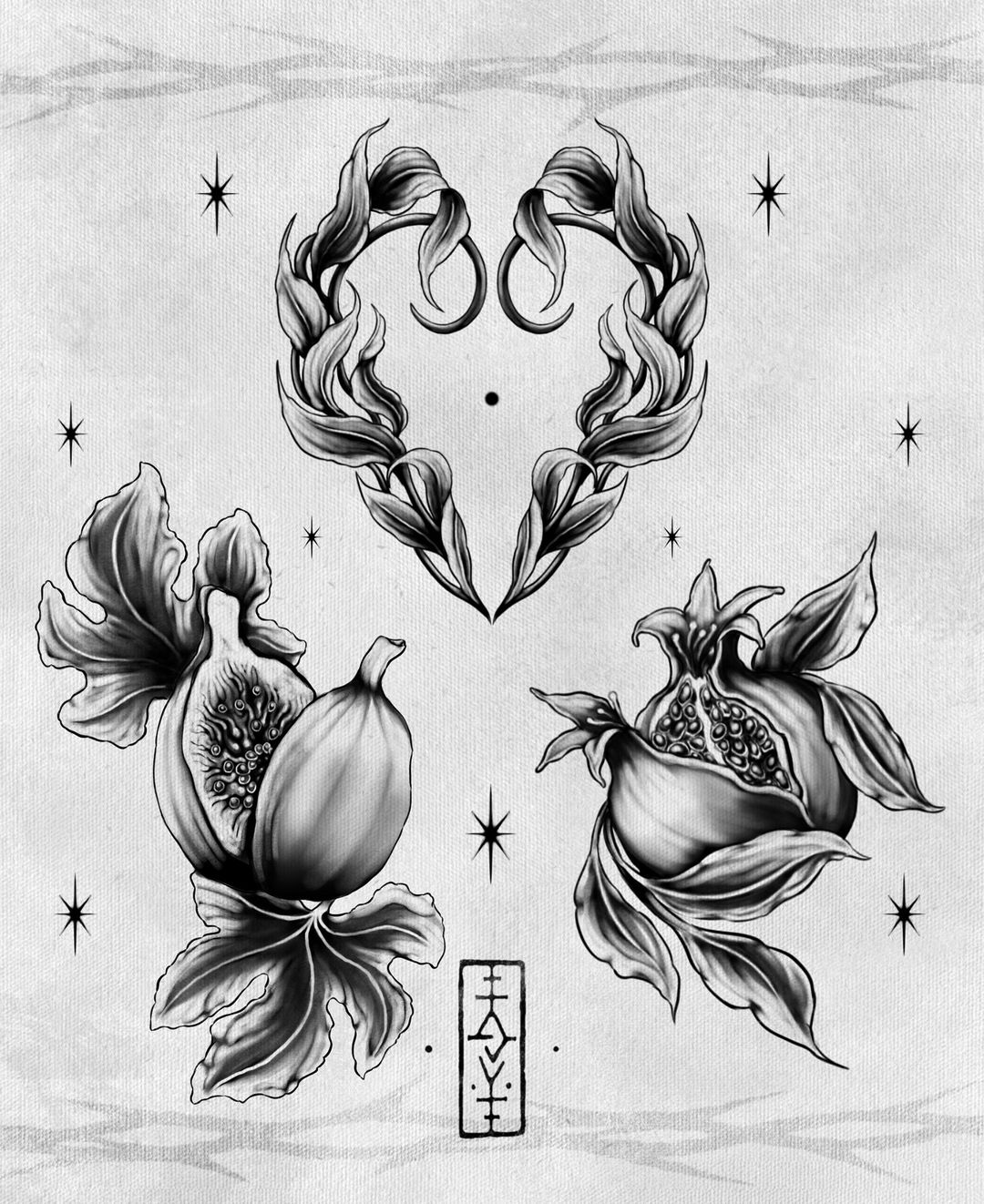 Tatouage par Chloe Blackworker In Paris