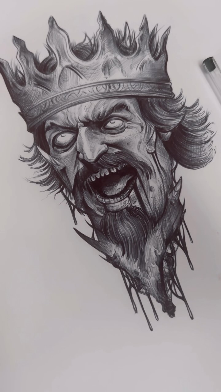 Portfolio de Damianorlov Organic Dark Fantasy Blackworker In Paris