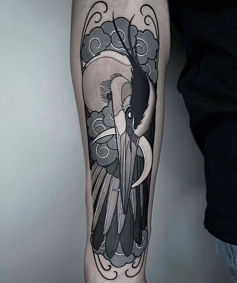 Portfolio de Ananda RIVE Black Neotraditional Tattoos In Paris