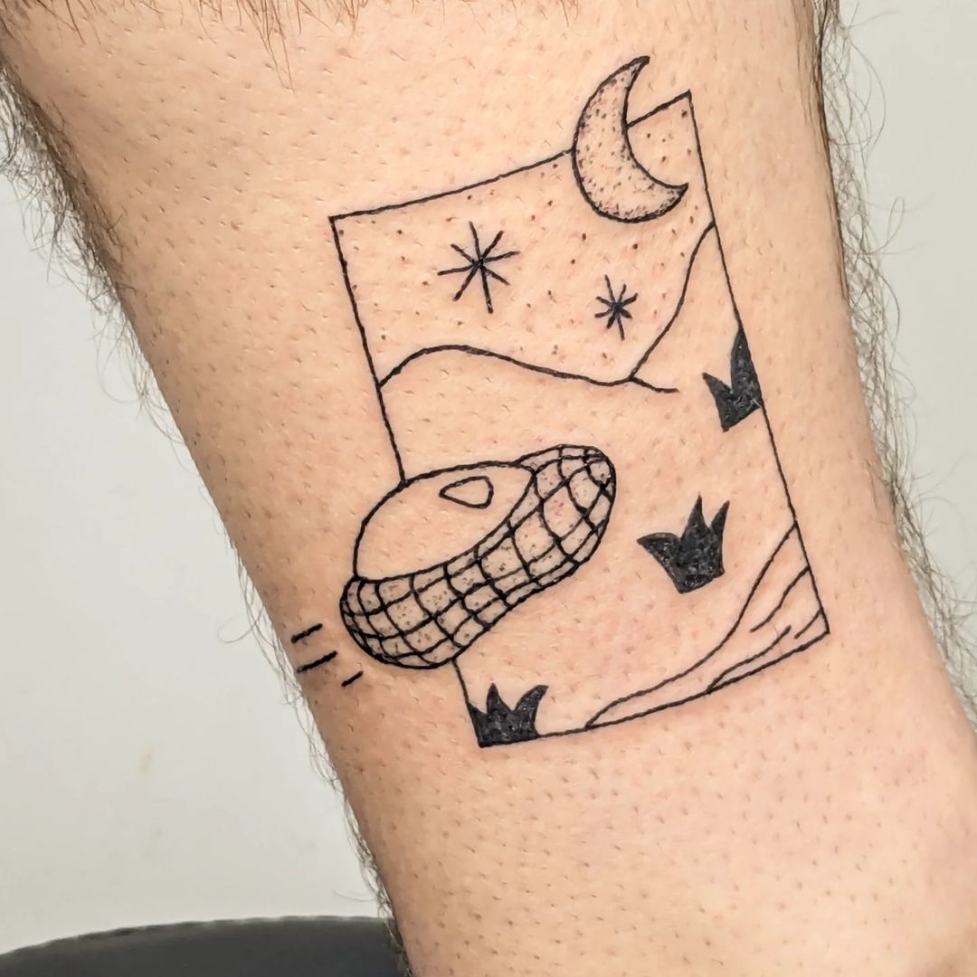 Tatouage par Elisa Mouete