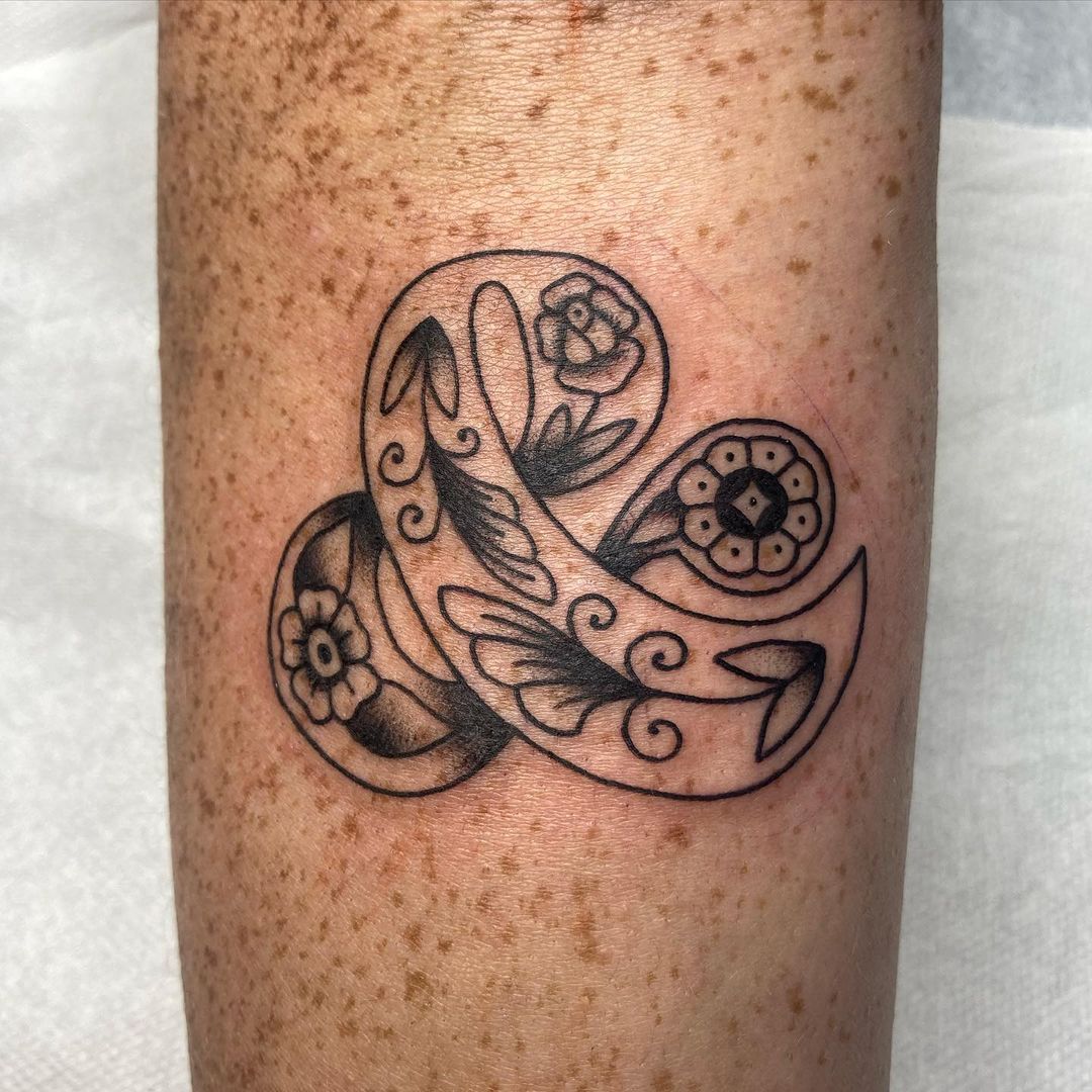 Tatouage par Ryan Grosselignes