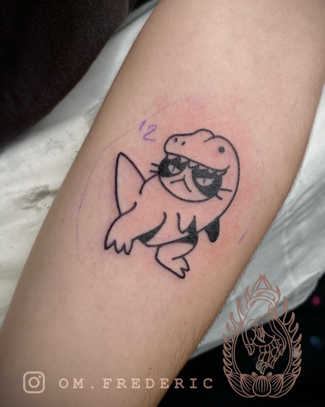 Tatouage par Om Frederic