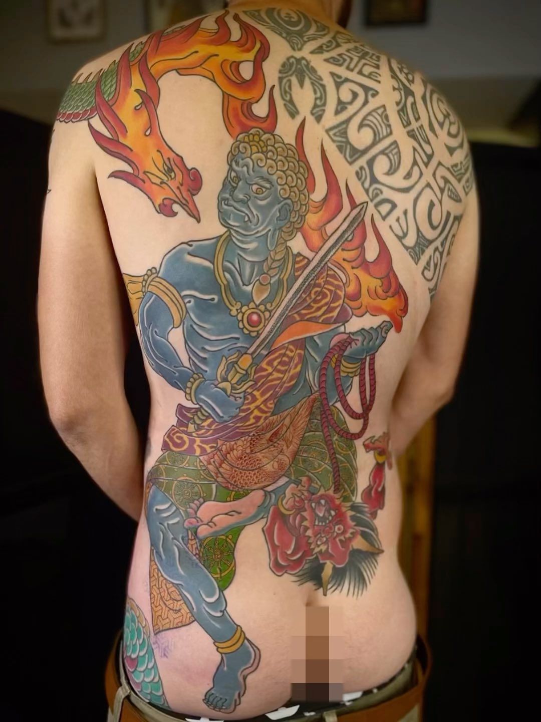 Tatouage par Om Frederic