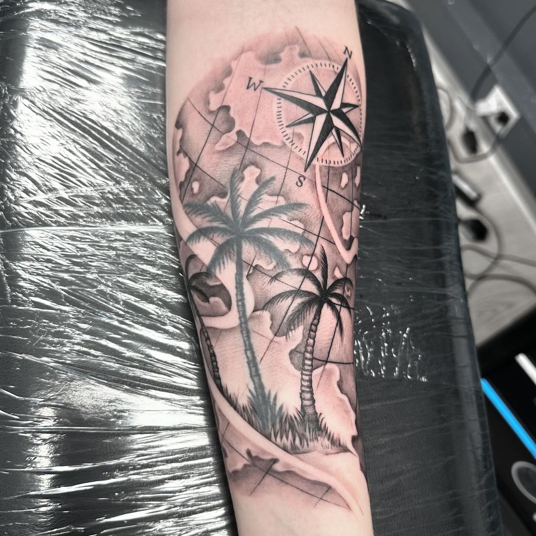 Tatouage par Alex Trowell