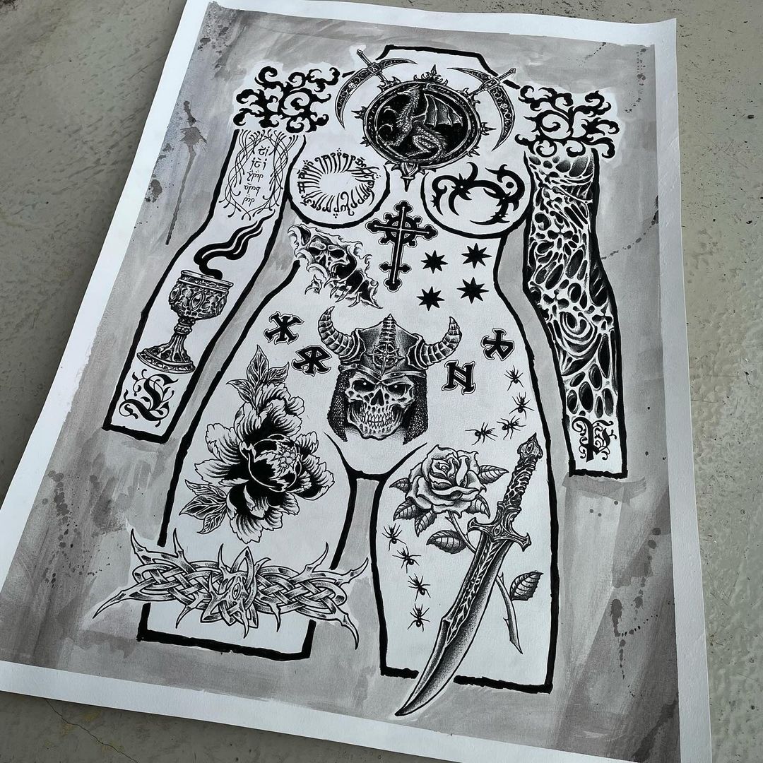 Portfolio de Tattoo PARIS