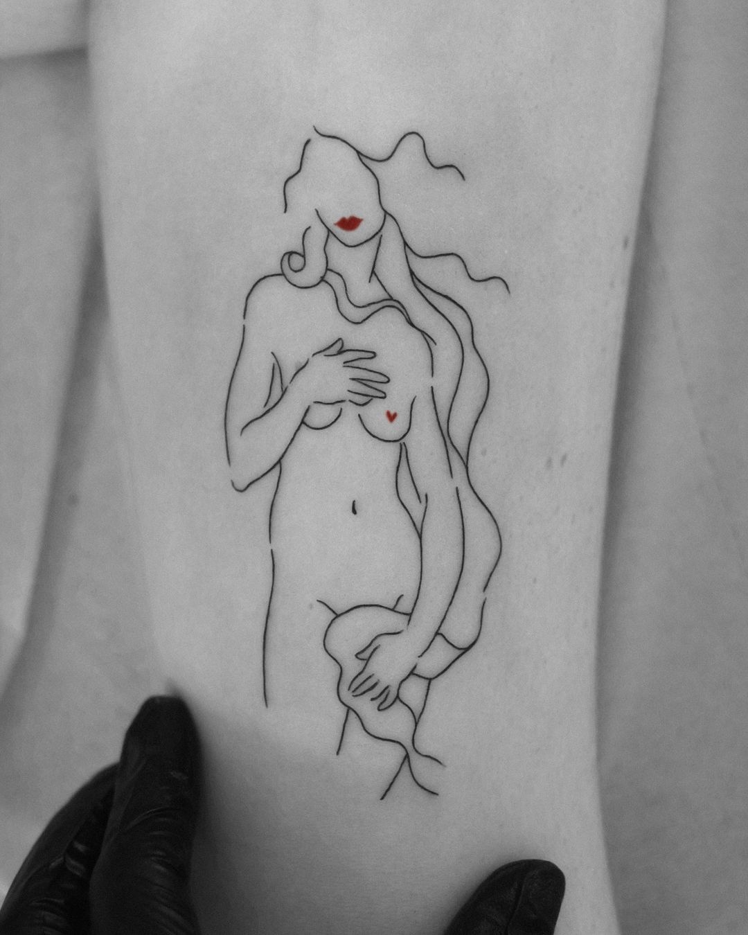Portfolio de Les Lèvres Rouges Tattoo