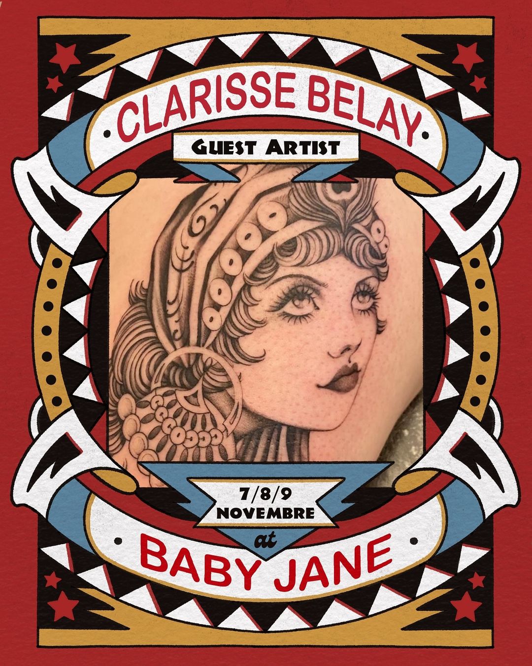Tatouage par Clarisse Belay
