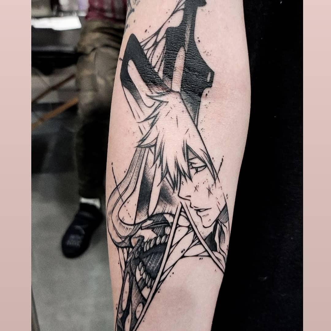 Tatouage par Flo Hatchink