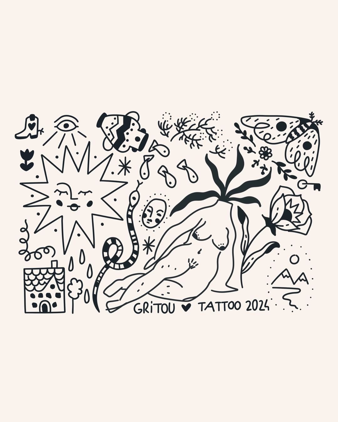 Portfolio de Gritou Tattoo Marseille