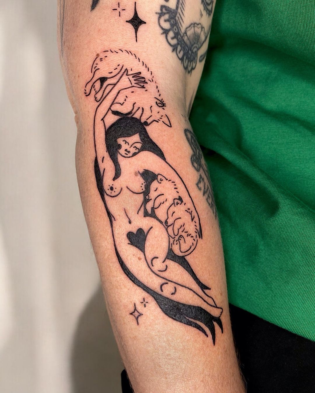 Travail de Gritou Tattoo Marseille