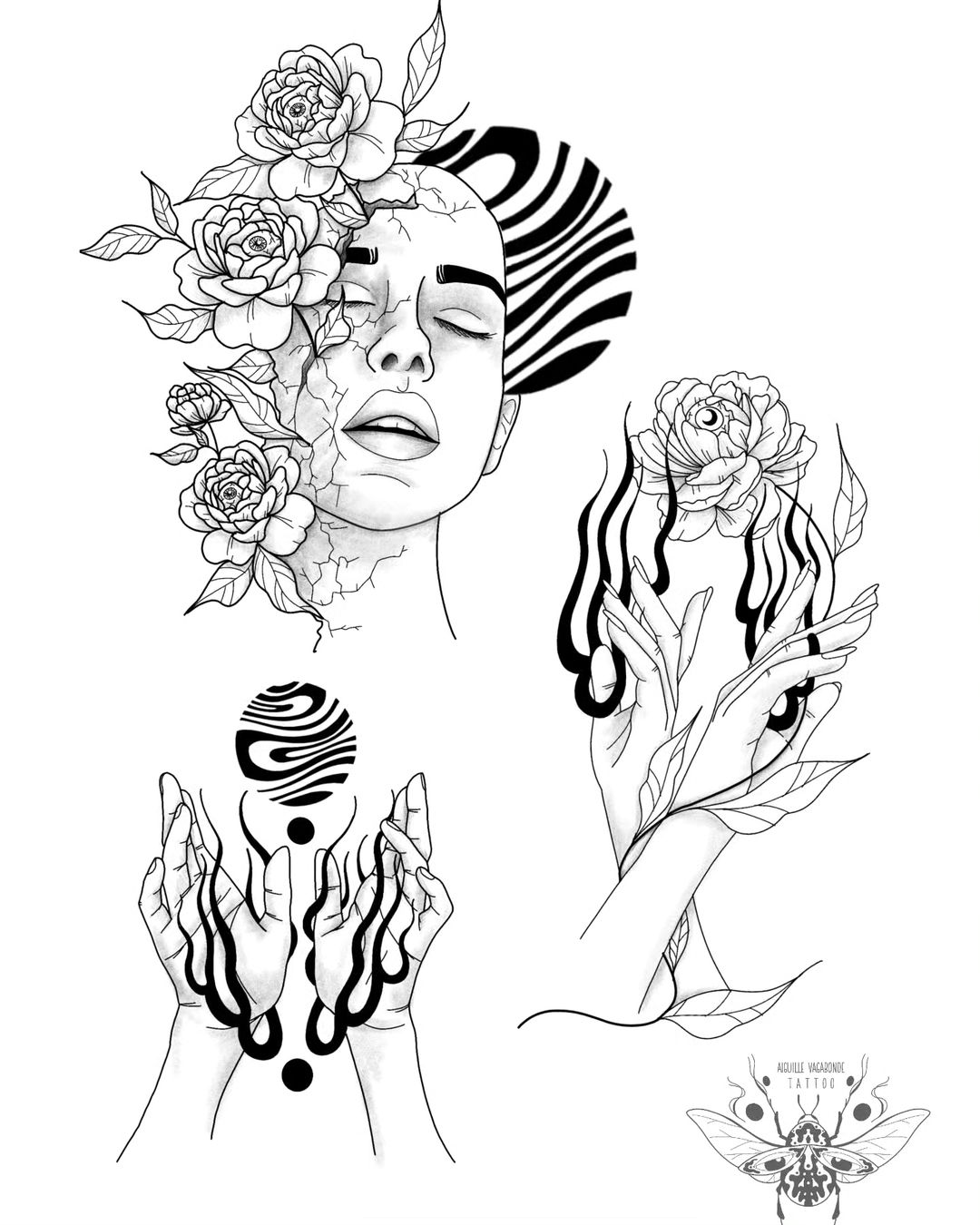 Portfolio de Aiguille Vagabonde Tattoo