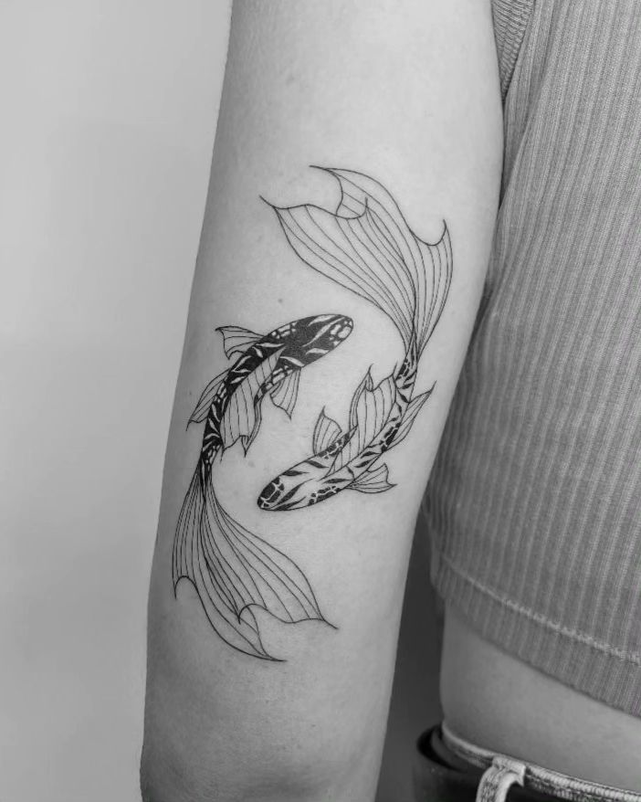 Travail de Aiguille Vagabonde Tattoo