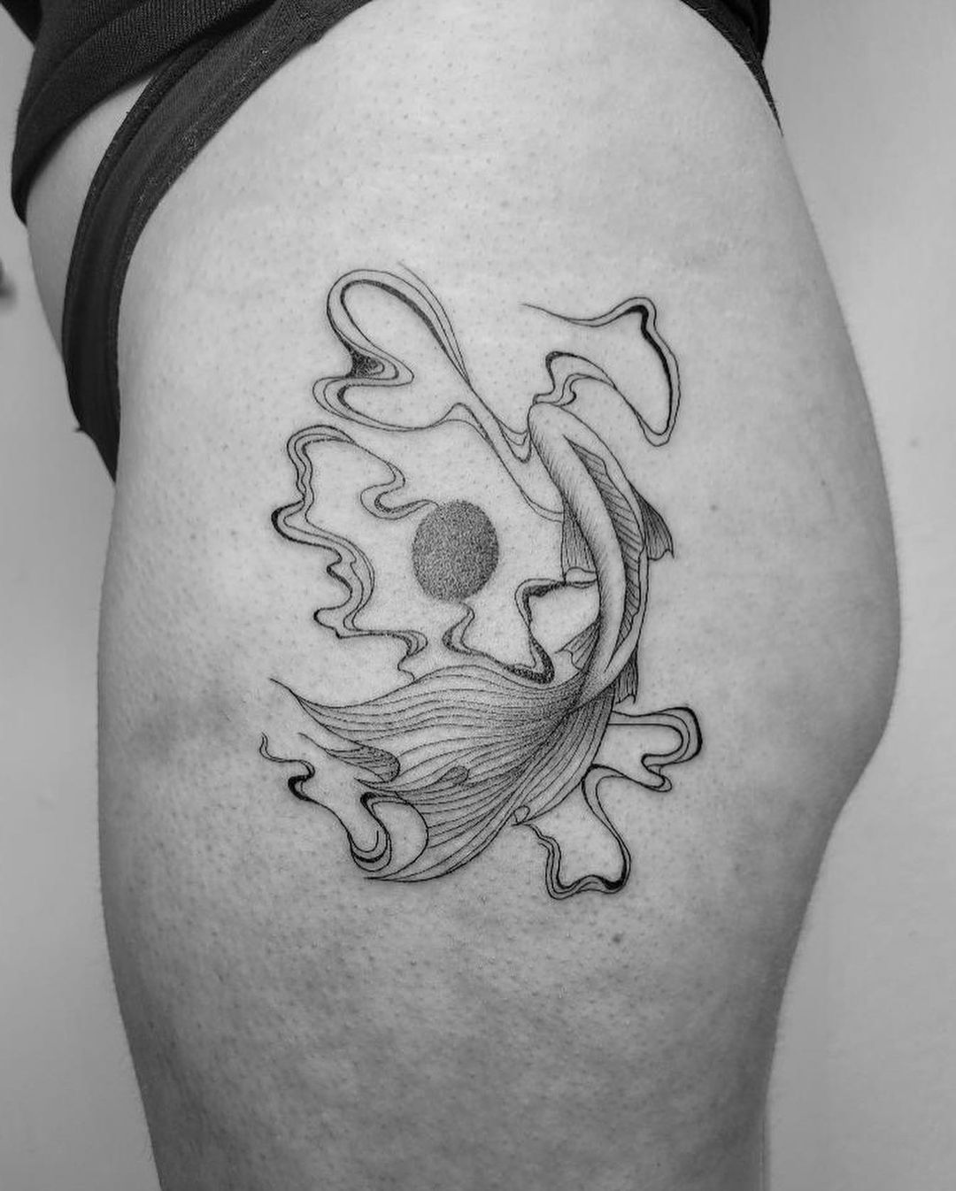 Travail de Aiguille Vagabonde Tattoo