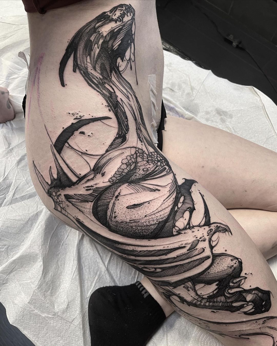 Tatouage par Kévin Plane