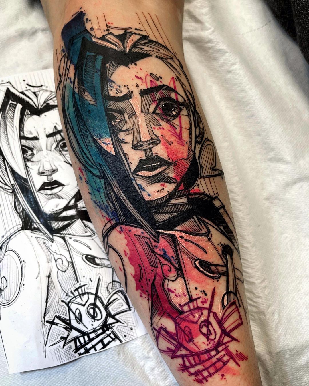 Tatouage par Kévin Plane