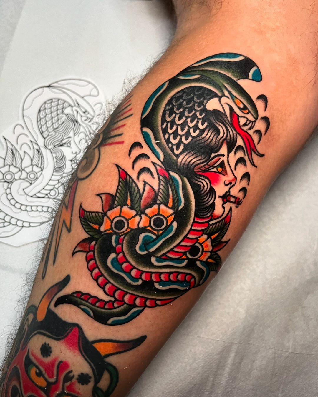 Tatouage par Thibaud