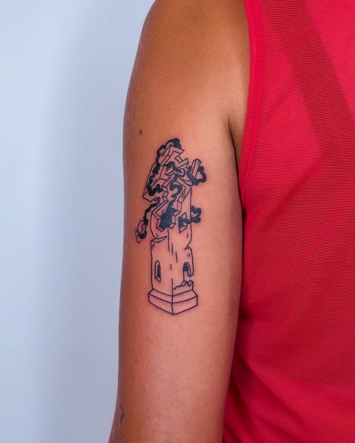 Travail de Medieval Tattoo - Marseille