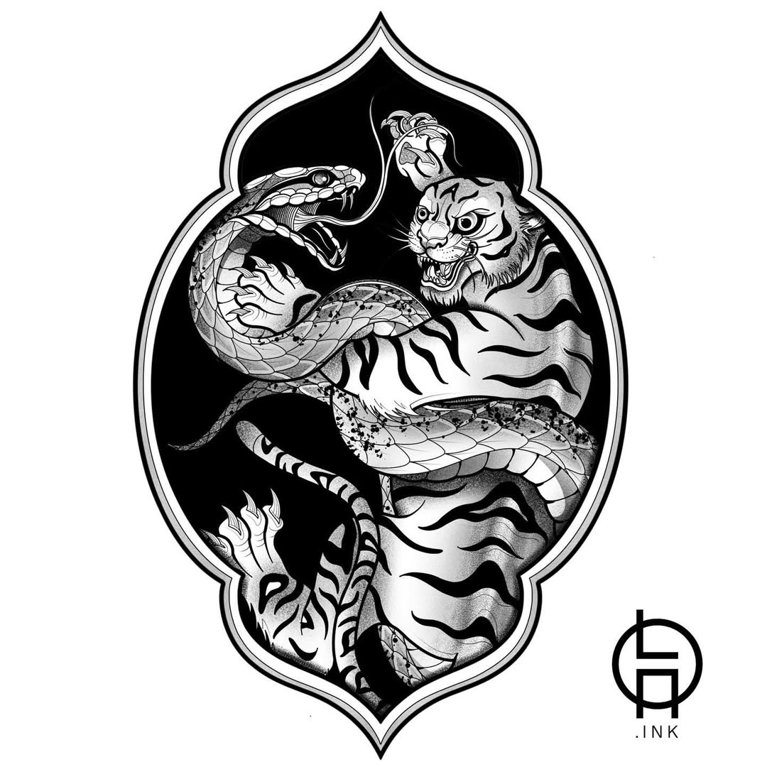 Travail de Lao Ink