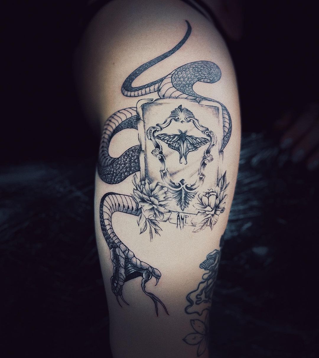 Tatouage par Kalou Ttr