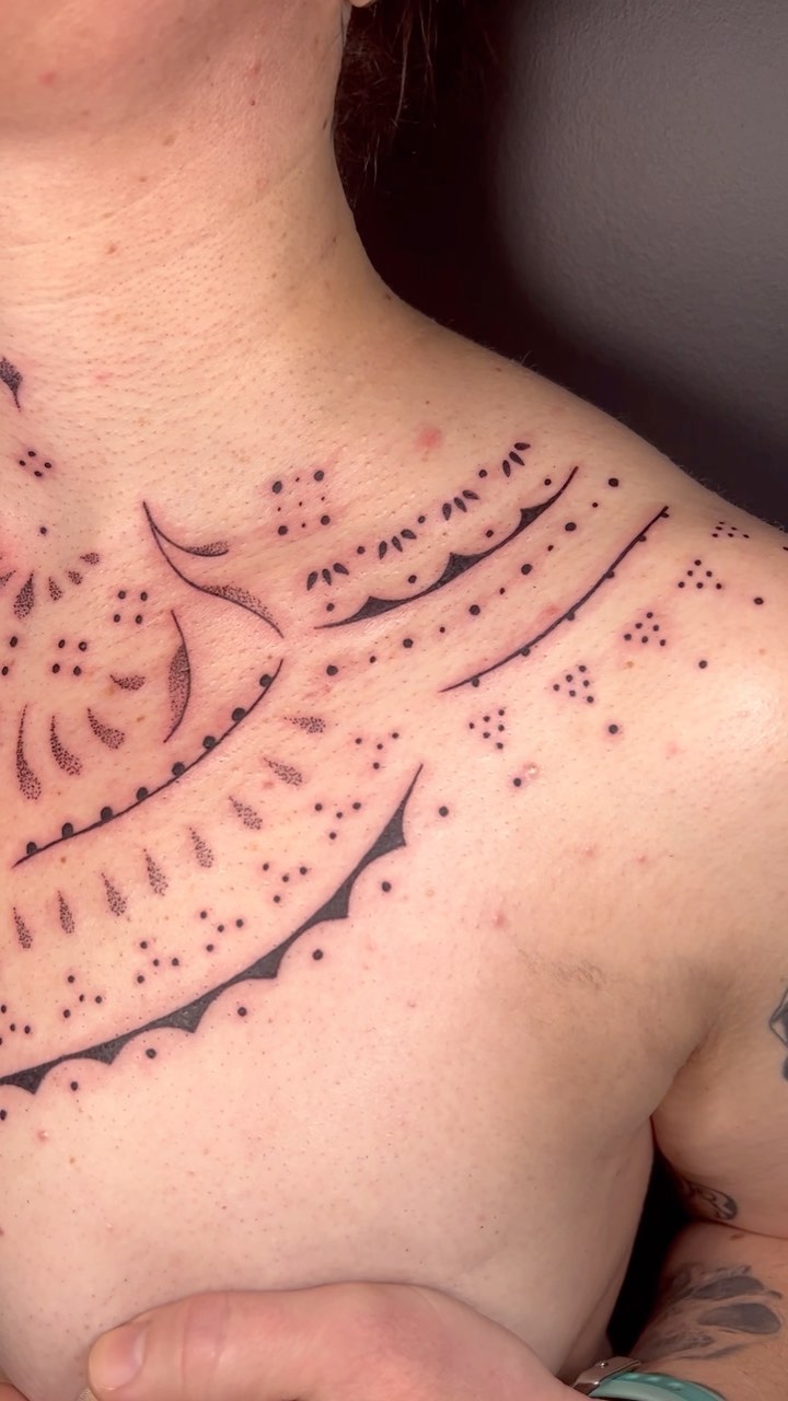 Tatouage par Anti.Dot - Dotwork