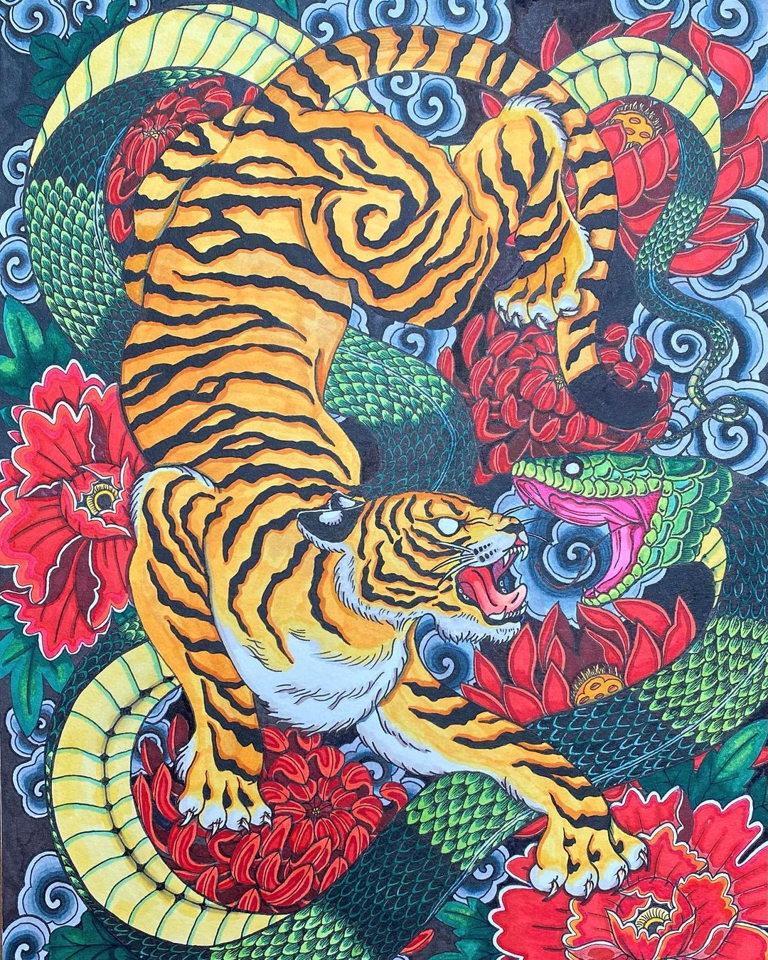 Tatouage par La Ruet Vers l'Art - Irina RUET