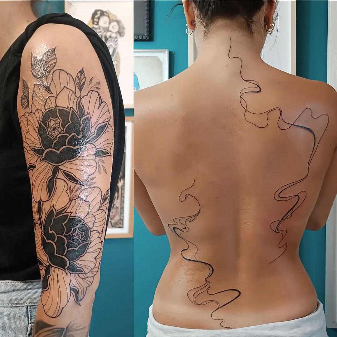 Tatouage par Alex Paillard