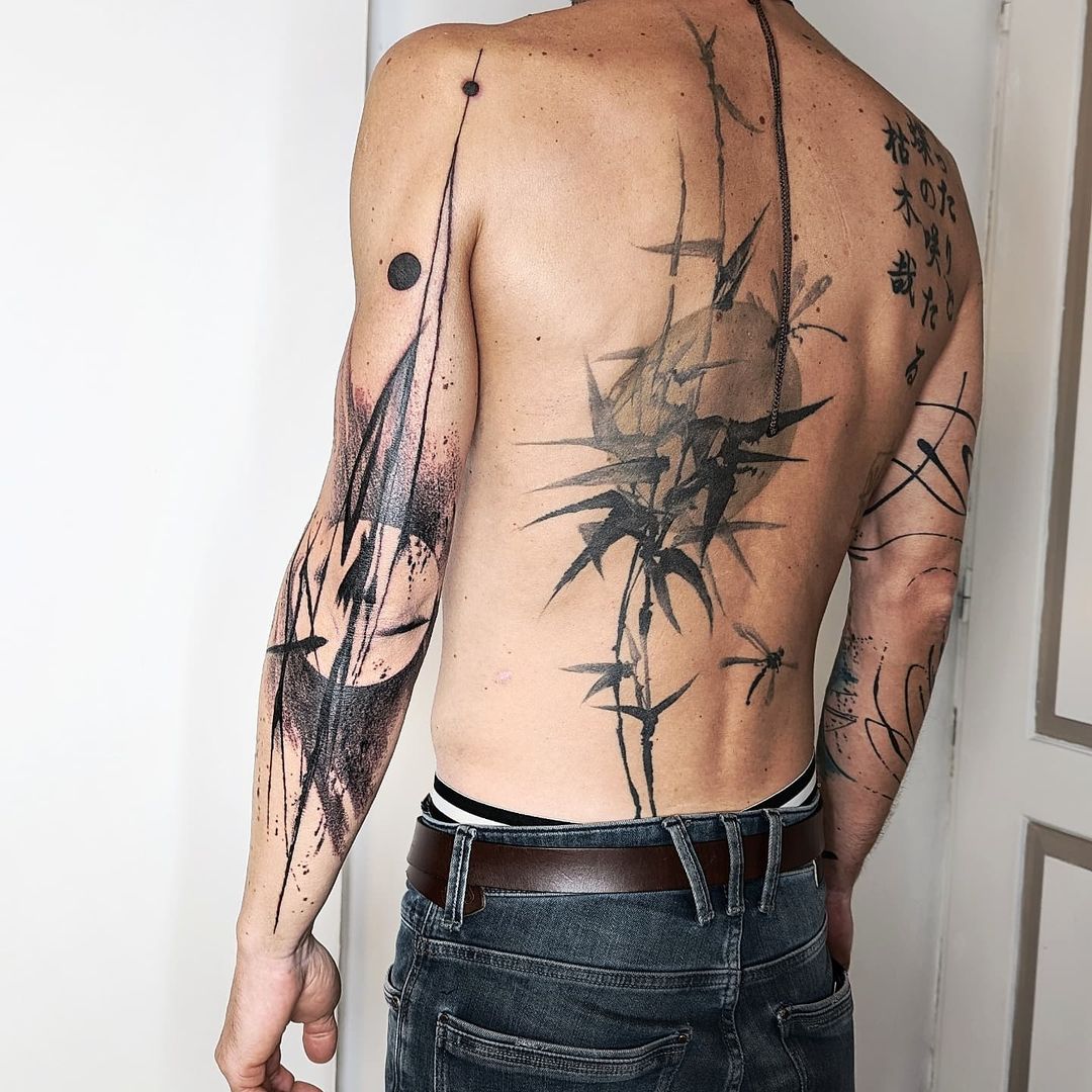 Tatouage par JCA Point Noir