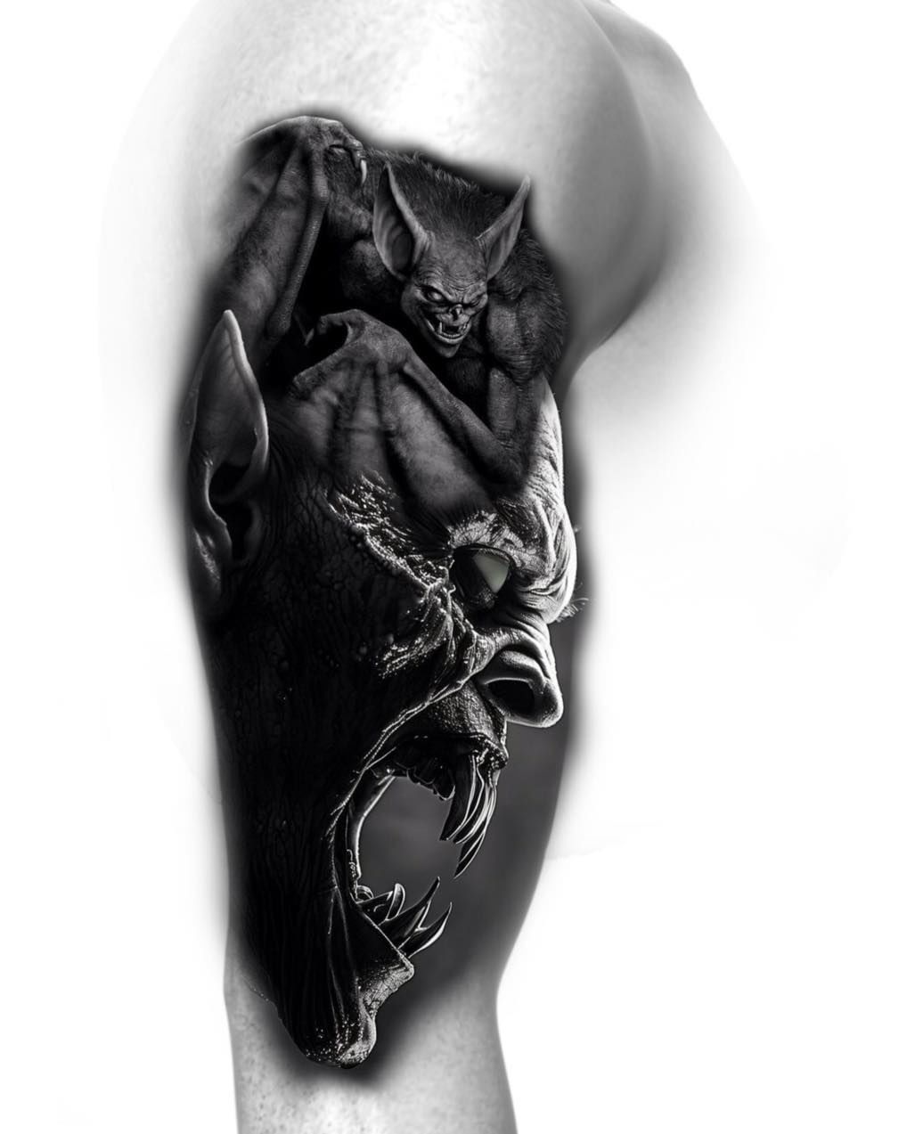 Tatouage par El Menthos